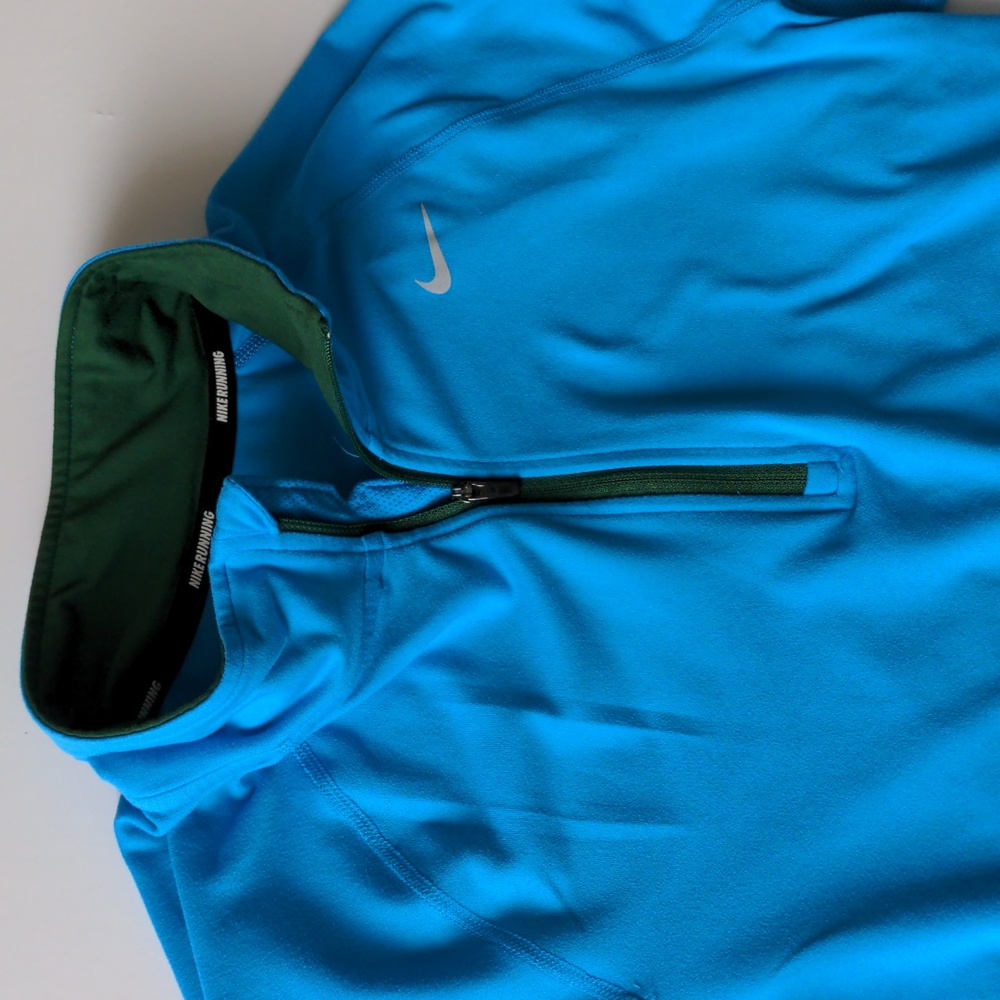 Men’s Nike, Quarter Zip, Dri-fit, Training Shirt size Small